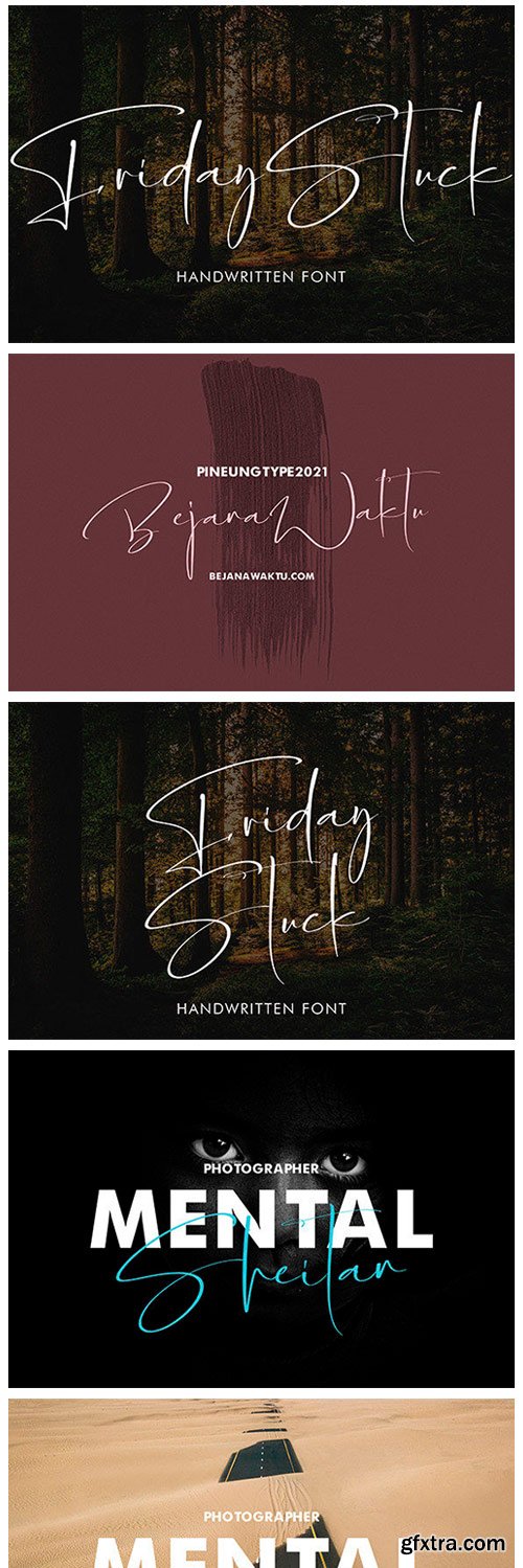 Friday Stuck Font Friday Stuck Font