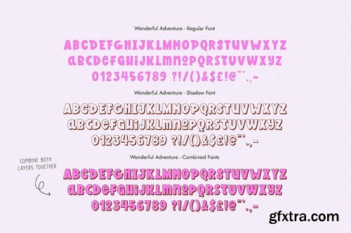Wonderful Adventure Font Family