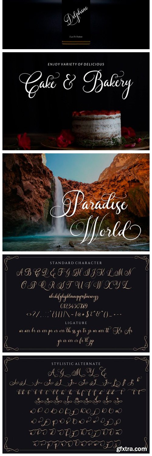 Caliner Script Font Caliner Script Font