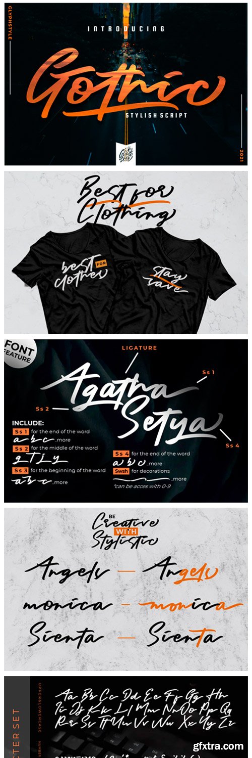 Gothic Font Gothic Font