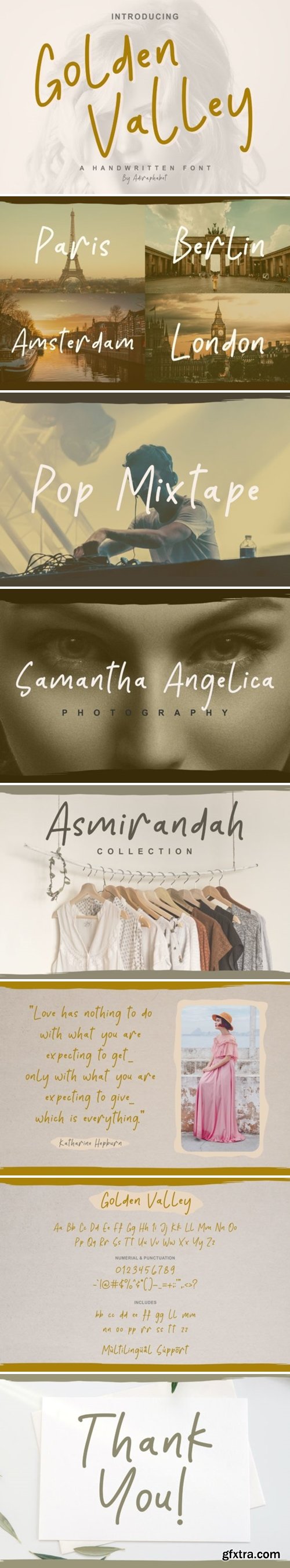 Golden Valley Font