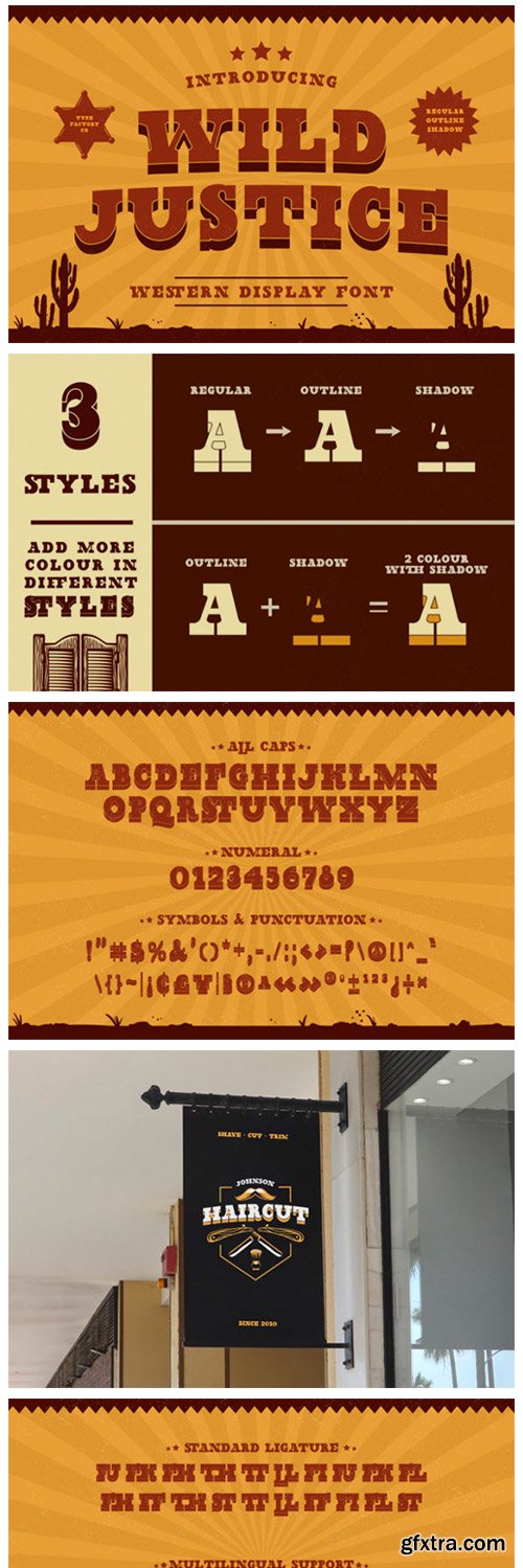 Wild Justice Font Wild Justice Font