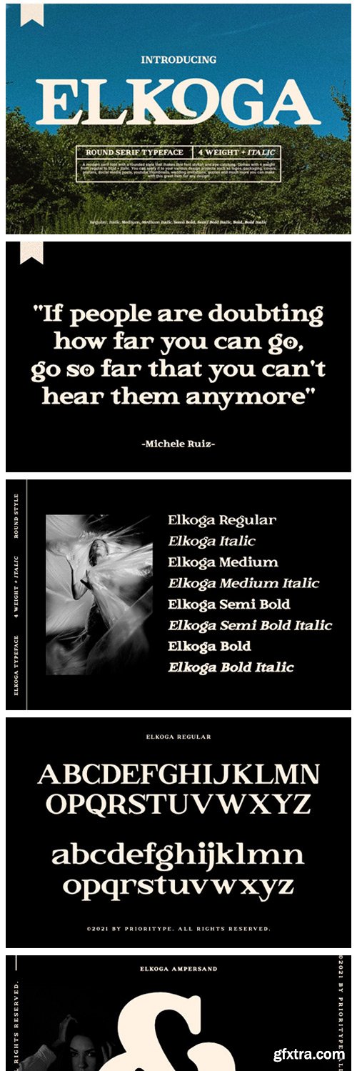 Elkoga Font Elkoga Font
