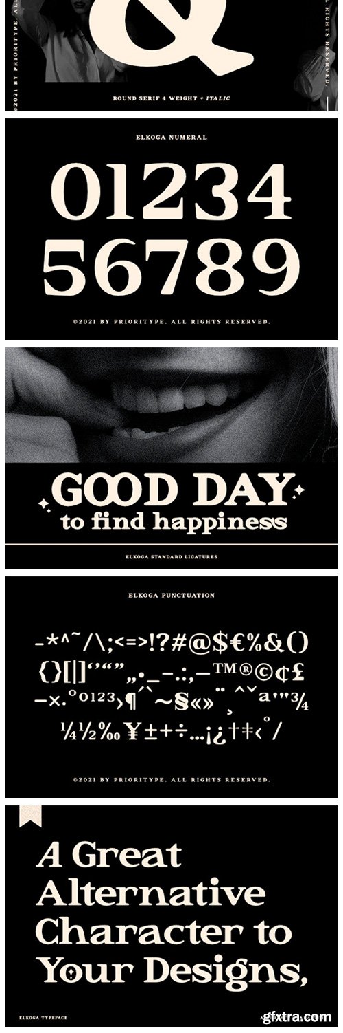 Elkoga Font Elkoga Font