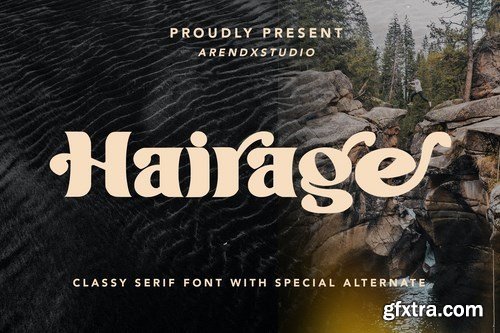 Hairage - Classy Serif Font