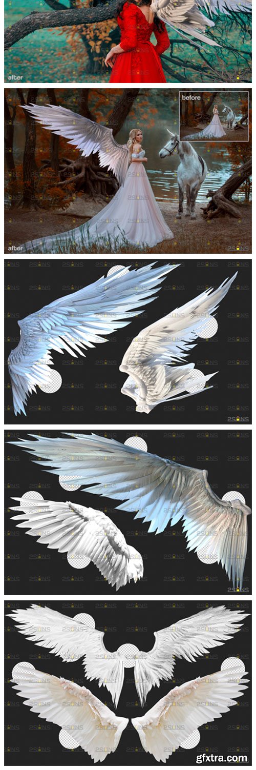 Realistic White Angel Wings Photoshop 4249899 Realistic White Angel Wings Photoshop 4249899