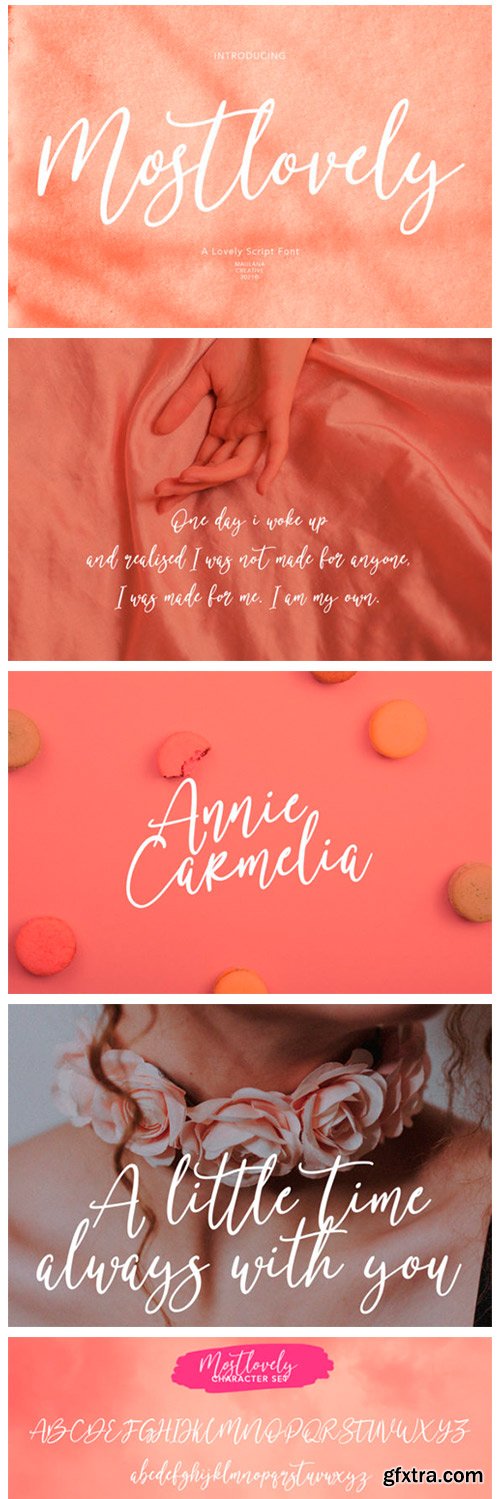 Mostlovely Font Mostlovely Font