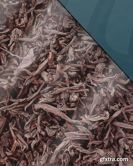 Box with Black Tea Mockup 82826