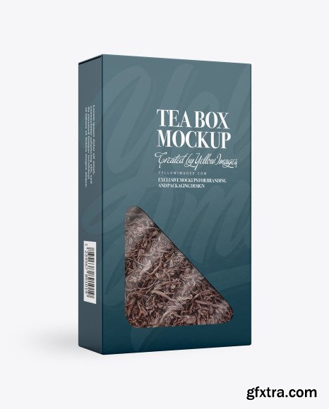 Box with Black Tea Mockup 82826
