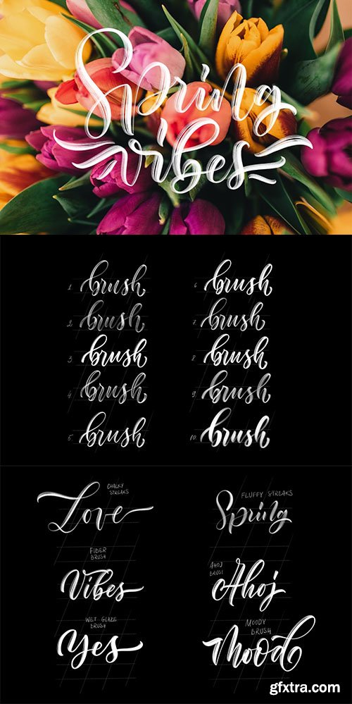 CreativeMarket - Streaky Procreate Brushes 5786393