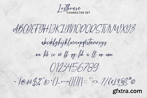 Losthouse Fancy Script Font