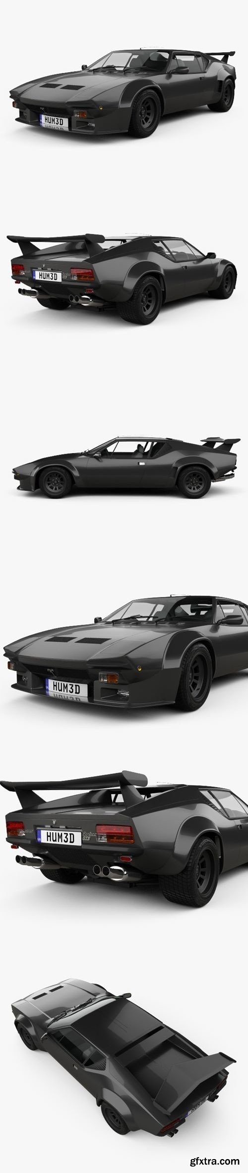 De-Tomaso Pantera GT5S 1984 3D Model