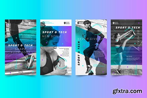 Sport tech instagram stories