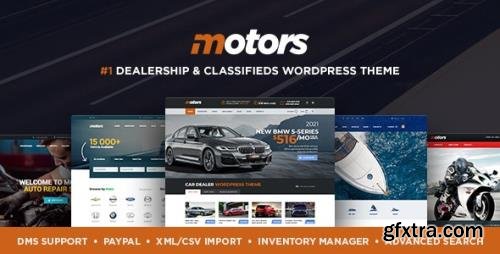ThemeForest - Motors v5.0.1 - Car Dealer, Rental & Classifieds WordPress theme - 13987211 - NULLED