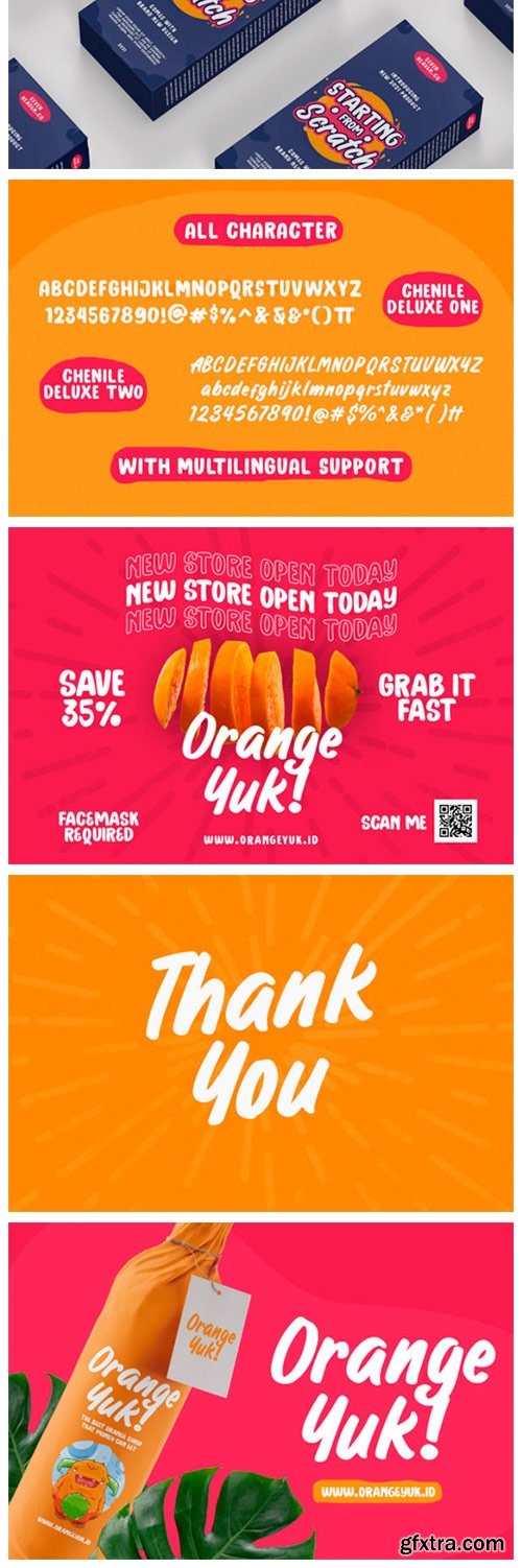 Chenile Deluxe Font Chenile Deluxe Font