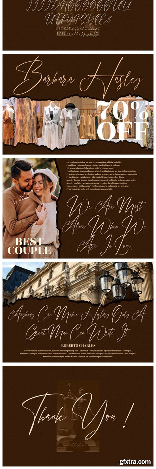 Handover Signature Font Handover Signature Font