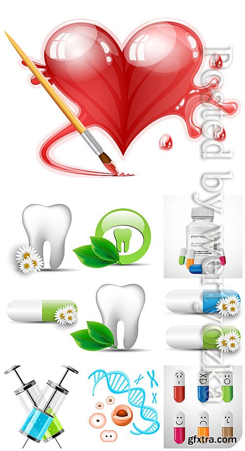 Medical elements in vector