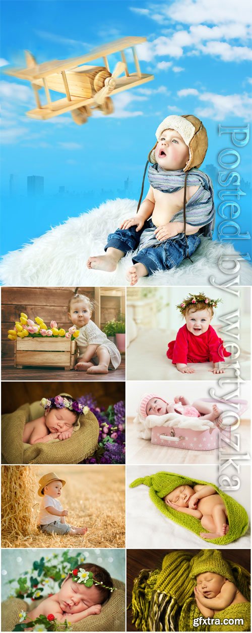 Beautiful little children stock photo Beautiful little children stock photo