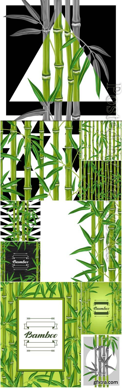 Bamboo in vector Bamboo in vector