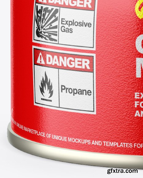 100g Gas Canister Mockup 82915
