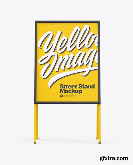 Street Stand Mockup 82918