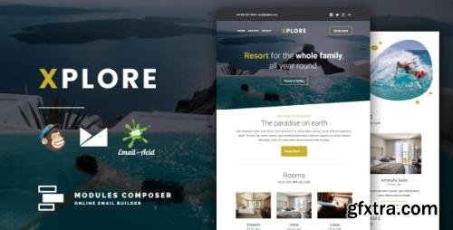 ThemeForest - Xplore v1.0 - Responsive Email Theme for Hotels, Booking & Traveling with Online Builder - 32005397 ThemeForest - Xplore v1.0 - Responsive Email Theme for Hotels, Booking & Traveling with Online Builder - 32005397
