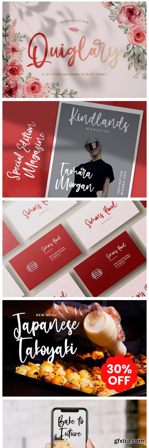 Quiglary Font Quiglary Font