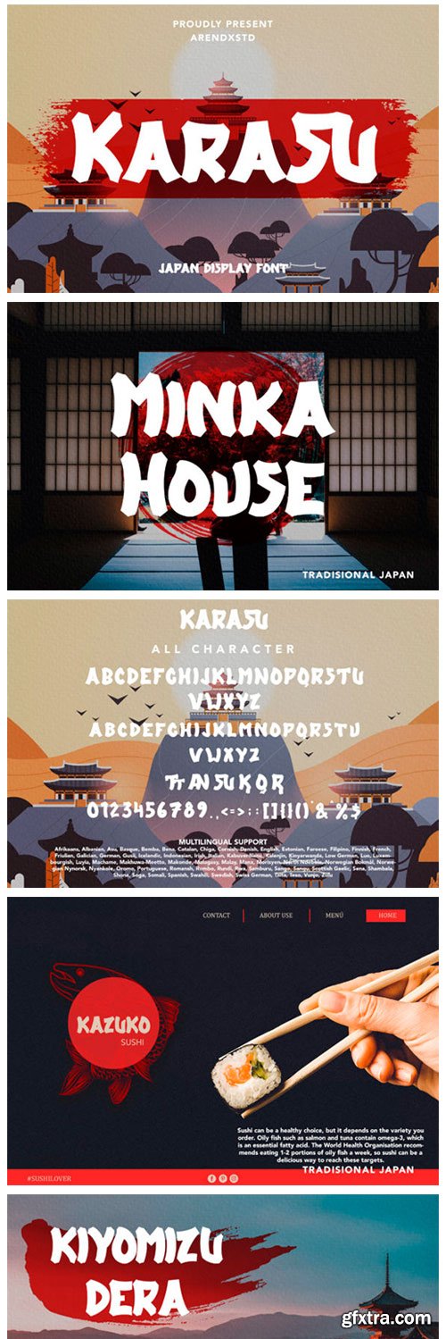 Karasu Font Karasu Font