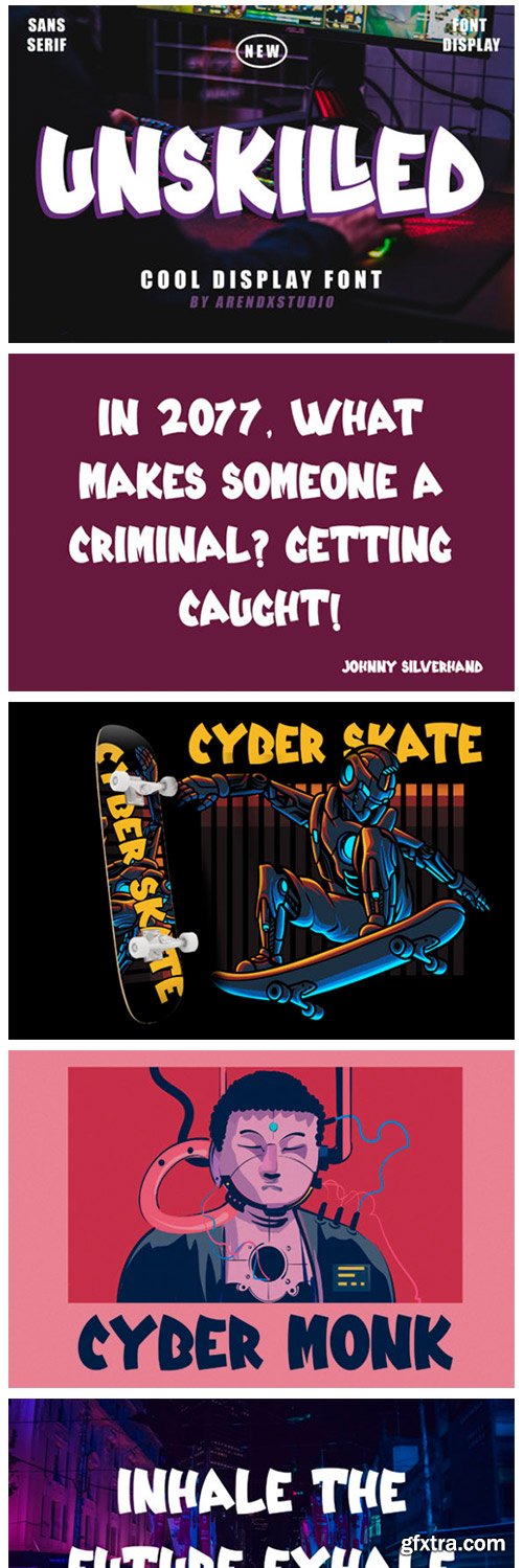 Unskilled Font Unskilled Font