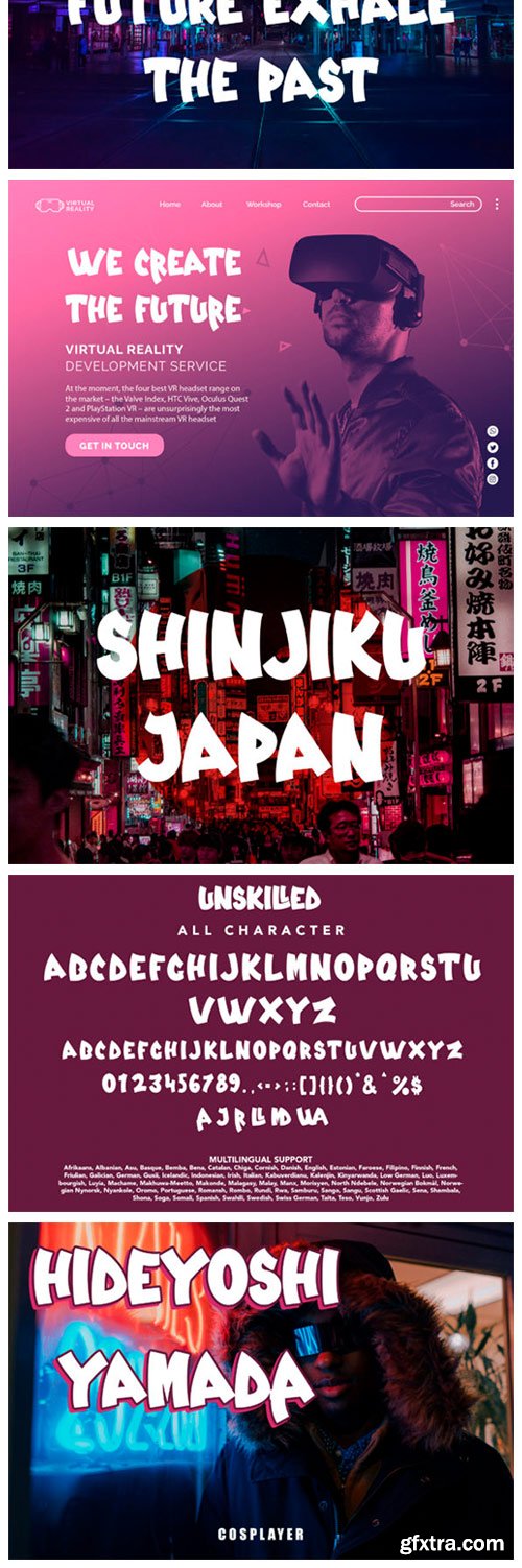 Unskilled Font Unskilled Font