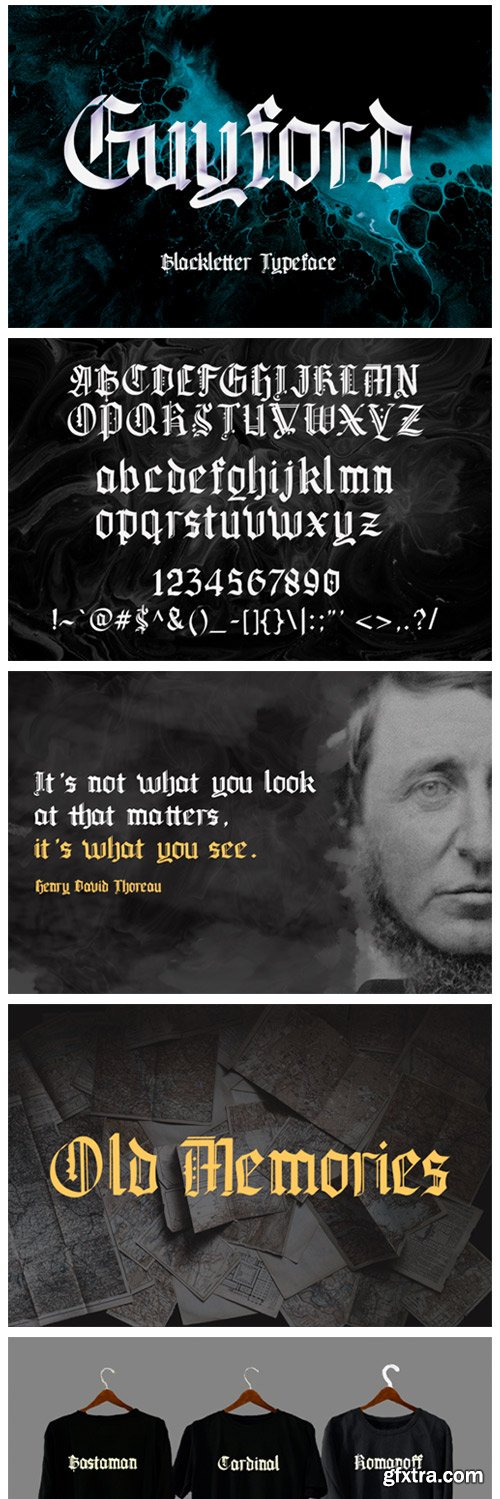 Guyford Font Guyford Font