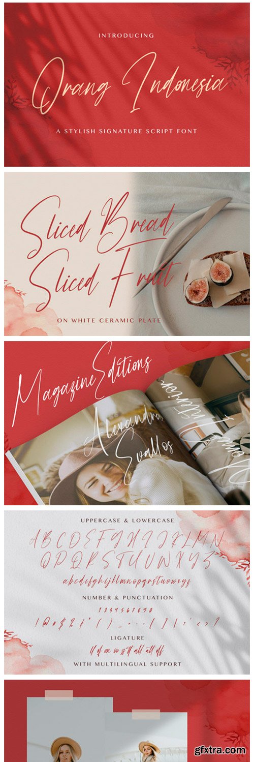 Orang Indonesia Font Orang Indonesia Font