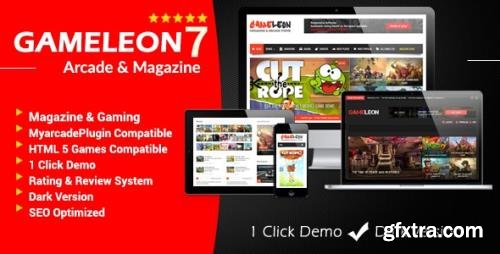 ThemeForest - Gameleon v7.03 - WordPress Arcade & Magazine Theme - 3271091 ThemeForest - Gameleon v7.03 - WordPress Arcade & Magazine Theme - 3271091
