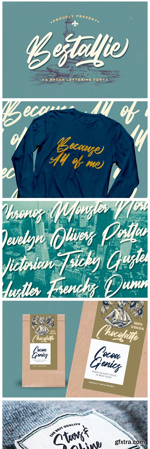 Bestallie Font Bestallie Font