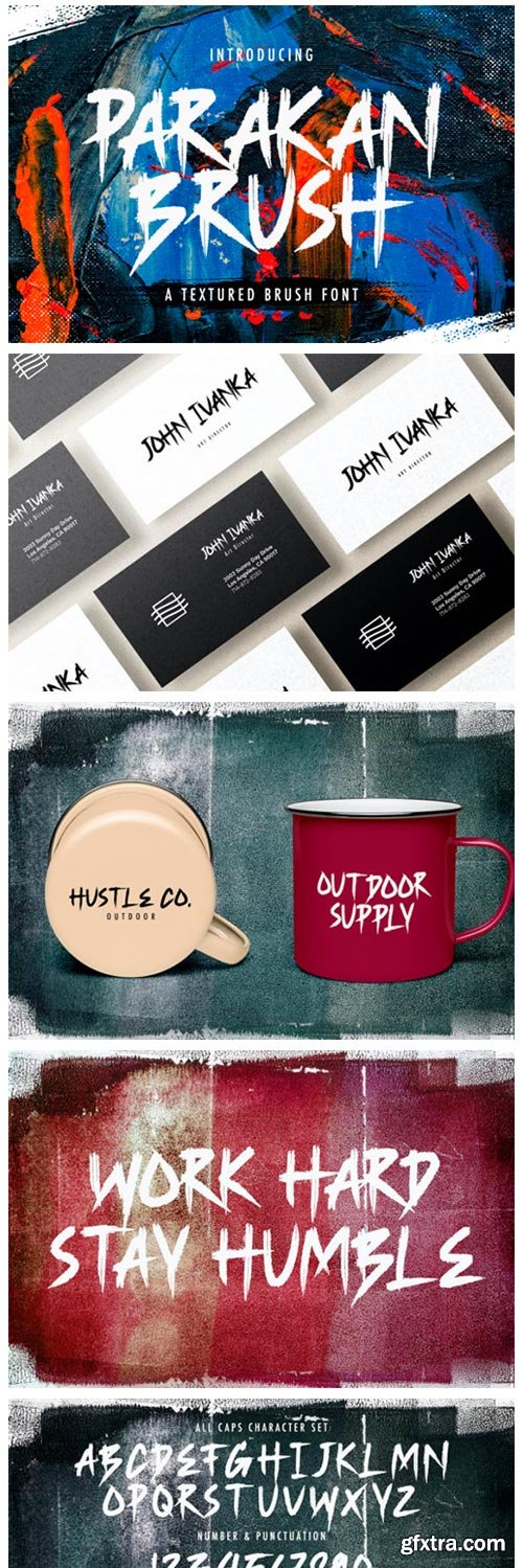 Parakan Brush Font Parakan Brush Font
