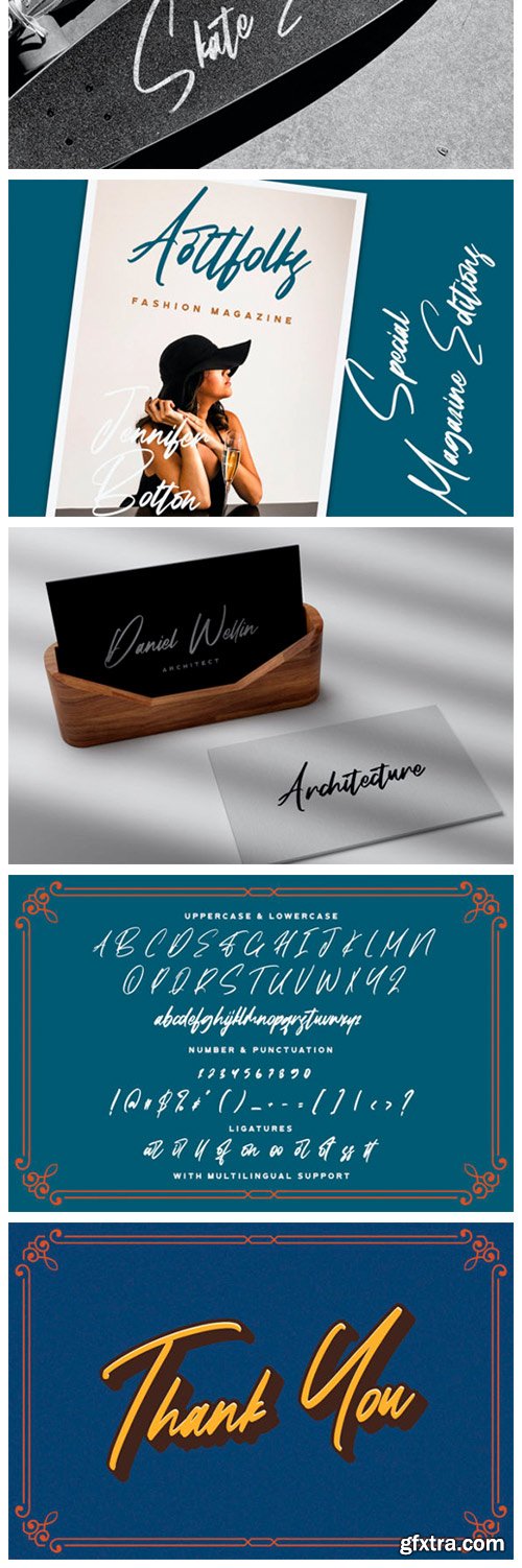 Falcon Harfing Font Falcon Harfing Font