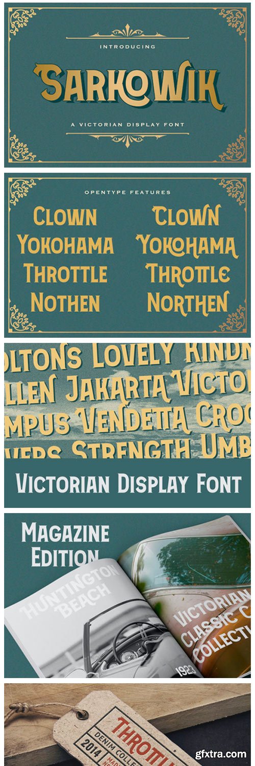 Sarkowik Font Sarkowik Font