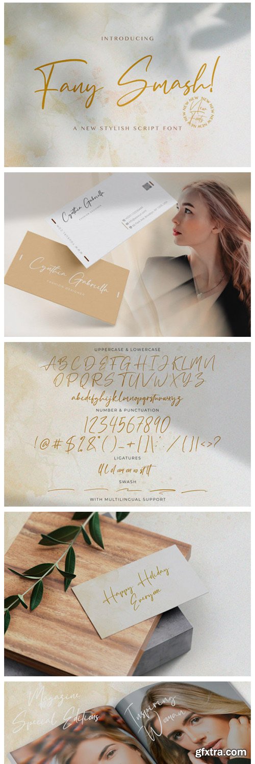 Fany Smash Font Fany Smash Font