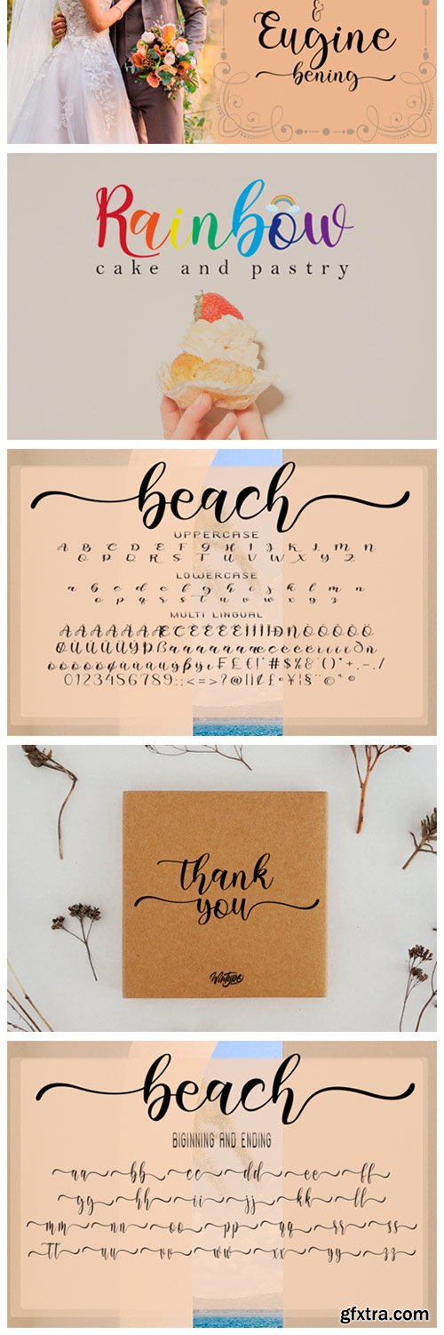 Beach Font Beach Font