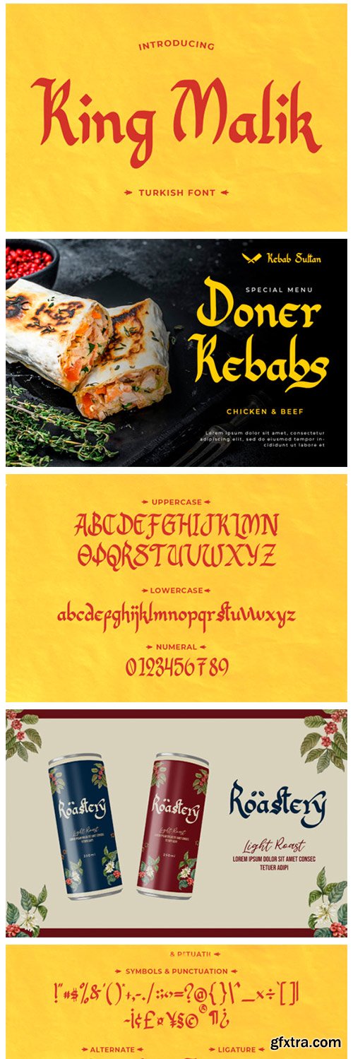 King Malik Font King Malik Font