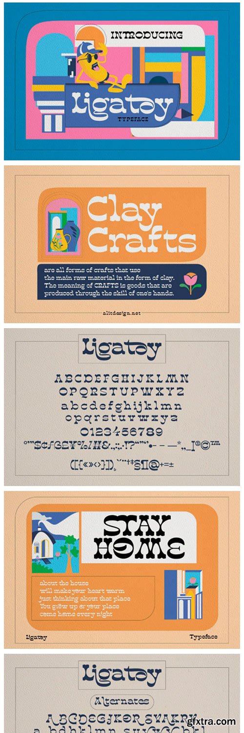 Ligatoy Font Ligatoy Font