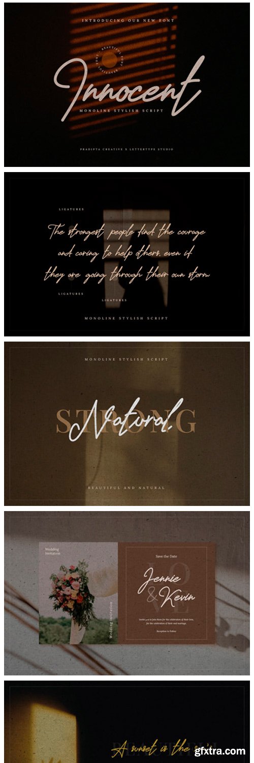 Innocent Script Font Innocent Script Font