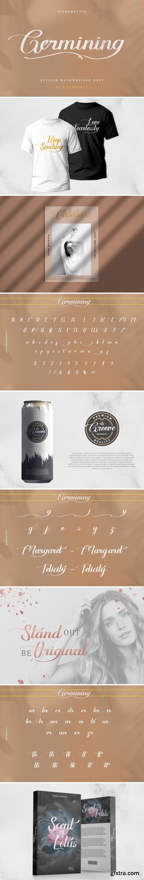 Germining Font