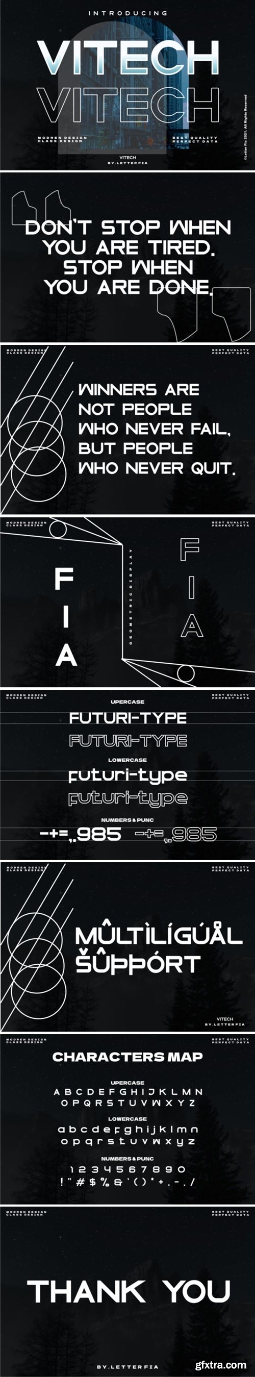 Vitech Font
