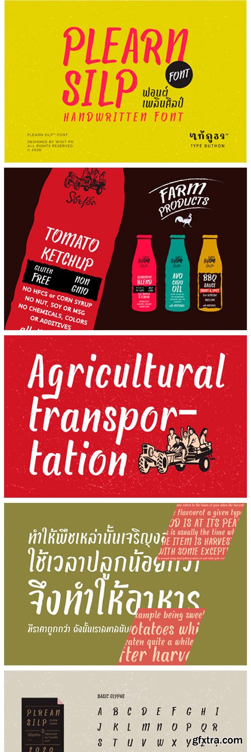 Plearn Silp Font Plearn Silp Font