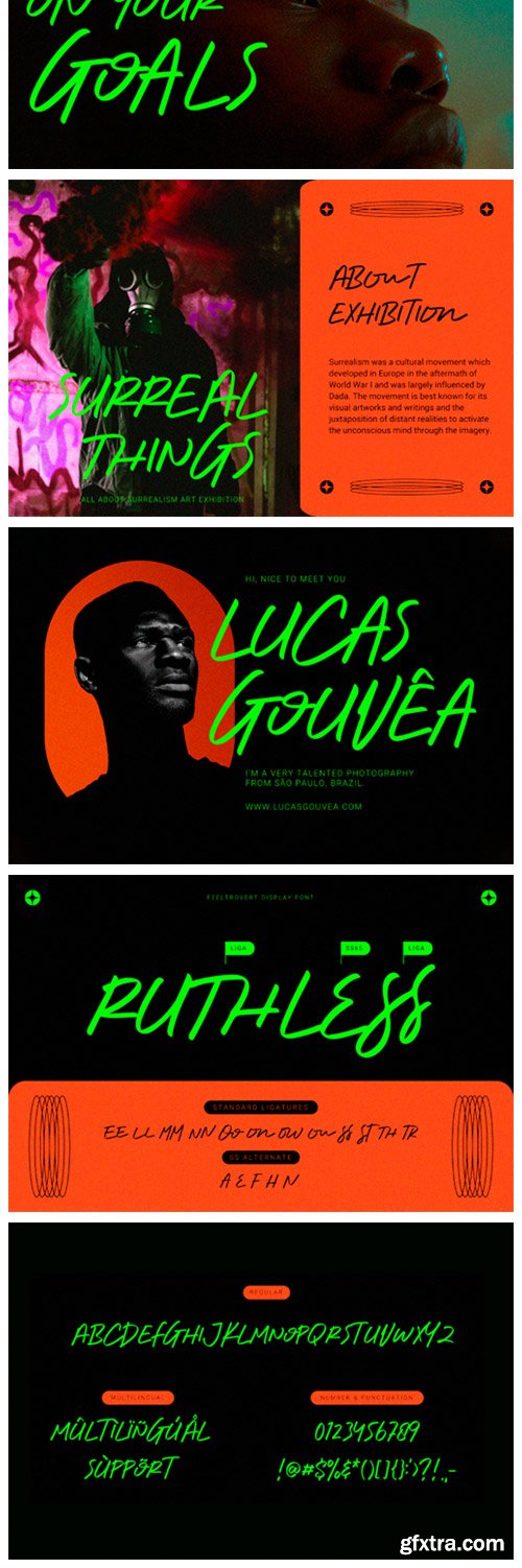 Feeltrovert Font Feeltrovert Font