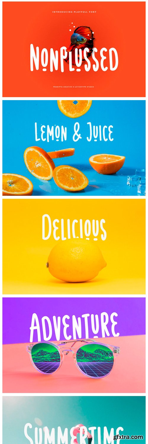 Nonplussed Font Nonplussed Font