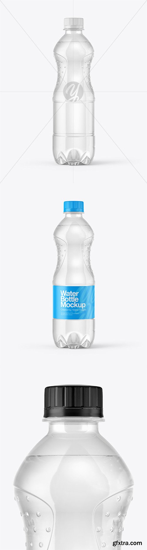 Plastic Water Bottle Mockup 81928