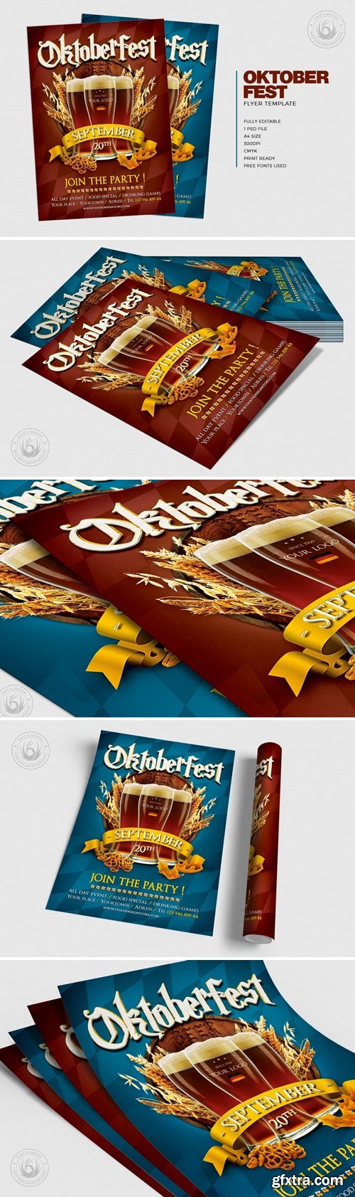 Oktoberfest Flyer Template V1