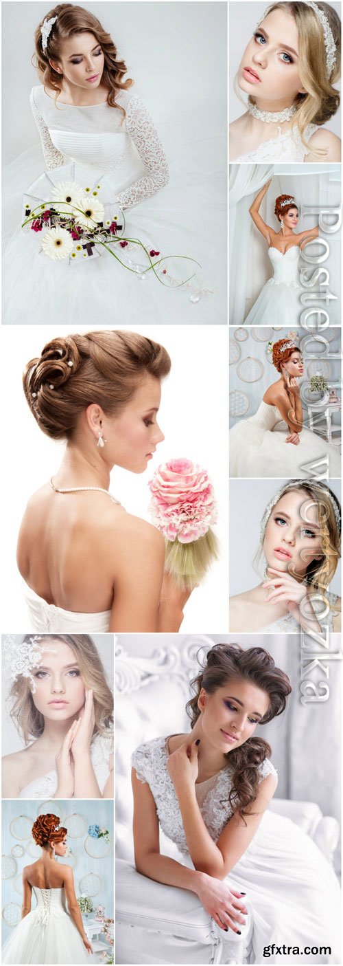 Adorable bride wedding stock photo Adorable bride wedding stock photo